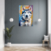 Powerful Siberian Husky Hallway Demo