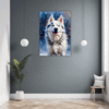 Powerful Siberian Husky Hallway Demo