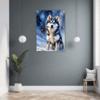 Powerful Siberian Husky Hallway Demo