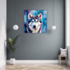 Powerful Siberian Husky Hallway Demo
