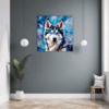 Powerful Siberian Husky Hallway Demo