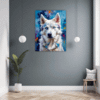 Powerful Siberian Husky Hallway Demo