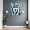 Powerful Siberian Husky Hallway Demo