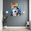 Powerful Siberian Husky Hallway Demo