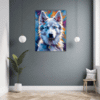 Powerful Siberian Husky Hallway Demo