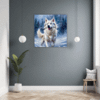 Powerful Siberian Husky Hallway Demo