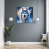 Powerful Siberian Husky Hallway Demo