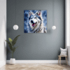 Powerful Siberian Husky Hallway Demo