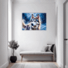 Powerful Siberian Husky Hallway Demo