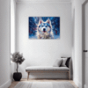Powerful Siberian Husky Hallway Demo