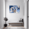 Powerful Siberian Husky Hallway Demo