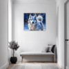 Powerful Siberian Husky Hallway Demo