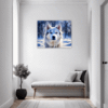 Powerful Siberian Husky Hallway Demo