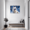 Powerful Siberian Husky Hallway Demo