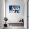 Powerful Siberian Husky Hallway Demo