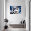 Powerful Siberian Husky Hallway Demo