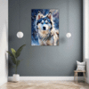 Powerful Siberian Husky Hallway Demo