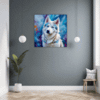 Powerful Siberian Husky Hallway Demo