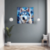Powerful Siberian Husky Hallway Demo