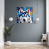Powerful Siberian Husky Hallway Demo