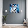 Powerful Siberian Husky Hallway Demo