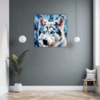 Powerful Siberian Husky Hallway Demo