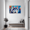 Powerful Siberian Husky Hallway Demo