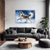 Powerful Siberian Husky Living Room Demo