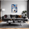 Powerful Siberian Husky Living Room Demo