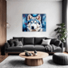 Powerful Siberian Husky Living Room Demo