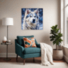 Powerful Siberian Husky Living Room Demo