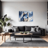 Powerful Siberian Husky Living Room Demo