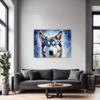 Powerful Siberian Husky Living Room Demo