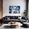 Powerful Siberian Husky Living Room Demo