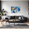 Powerful Siberian Husky Living Room Demo