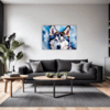 Powerful Siberian Husky Living Room Demo