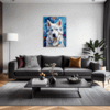 Powerful Siberian Husky Living Room Demo