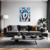 Powerful Siberian Husky Living Room Demo