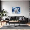 Powerful Siberian Husky Living Room Demo