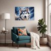 Powerful Siberian Husky Living Room Demo