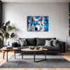 Powerful Siberian Husky Living Room Demo