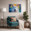 Powerful Siberian Husky Living Room Demo