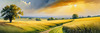 Vast Prairie with Swaying Tallgrass and a Distant Solitary Tree under a Dramatic Sky