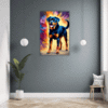 Protective Rottweiler Hallway Demo