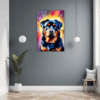 Protective Rottweiler Hallway Demo