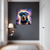 Protective Rottweiler Hallway Demo
