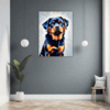 Protective Rottweiler Hallway Demo