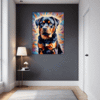 Protective Rottweiler Hallway Demo