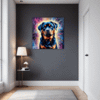 Protective Rottweiler Hallway Demo