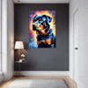 Protective Rottweiler Hallway Demo